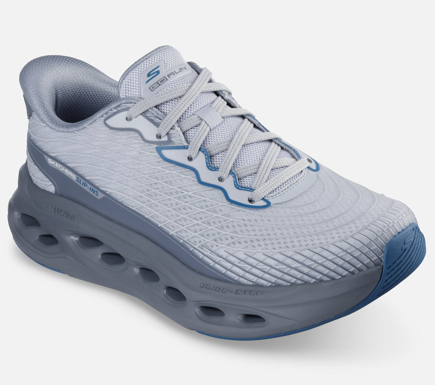 Slip-ins: Max Cushioning Glide-Step - Sapphire Shoe Skechers.se