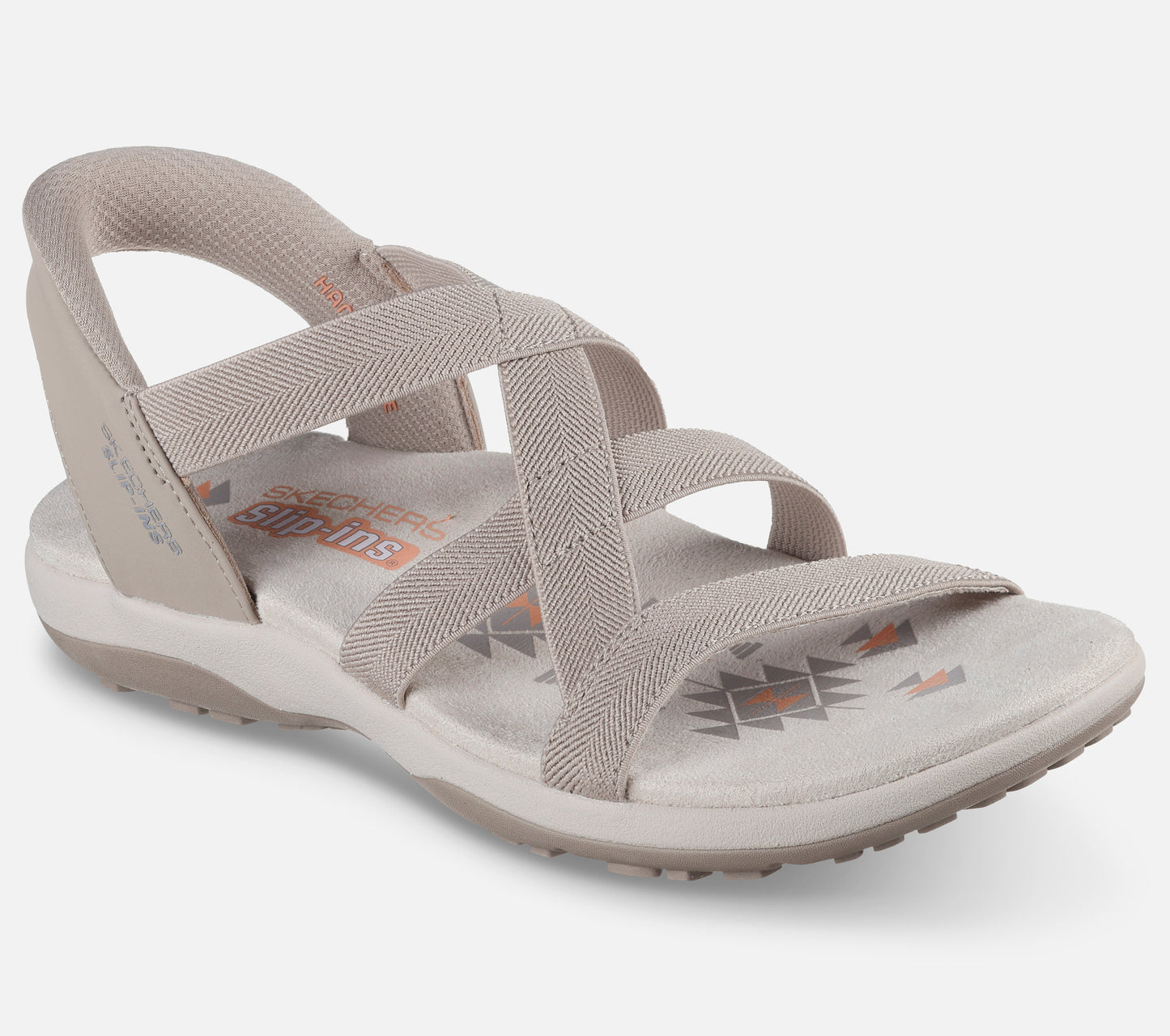 Wide Fit: Slip-ins: Reggae Slim - Stretch Flex Sandal Skechers.se