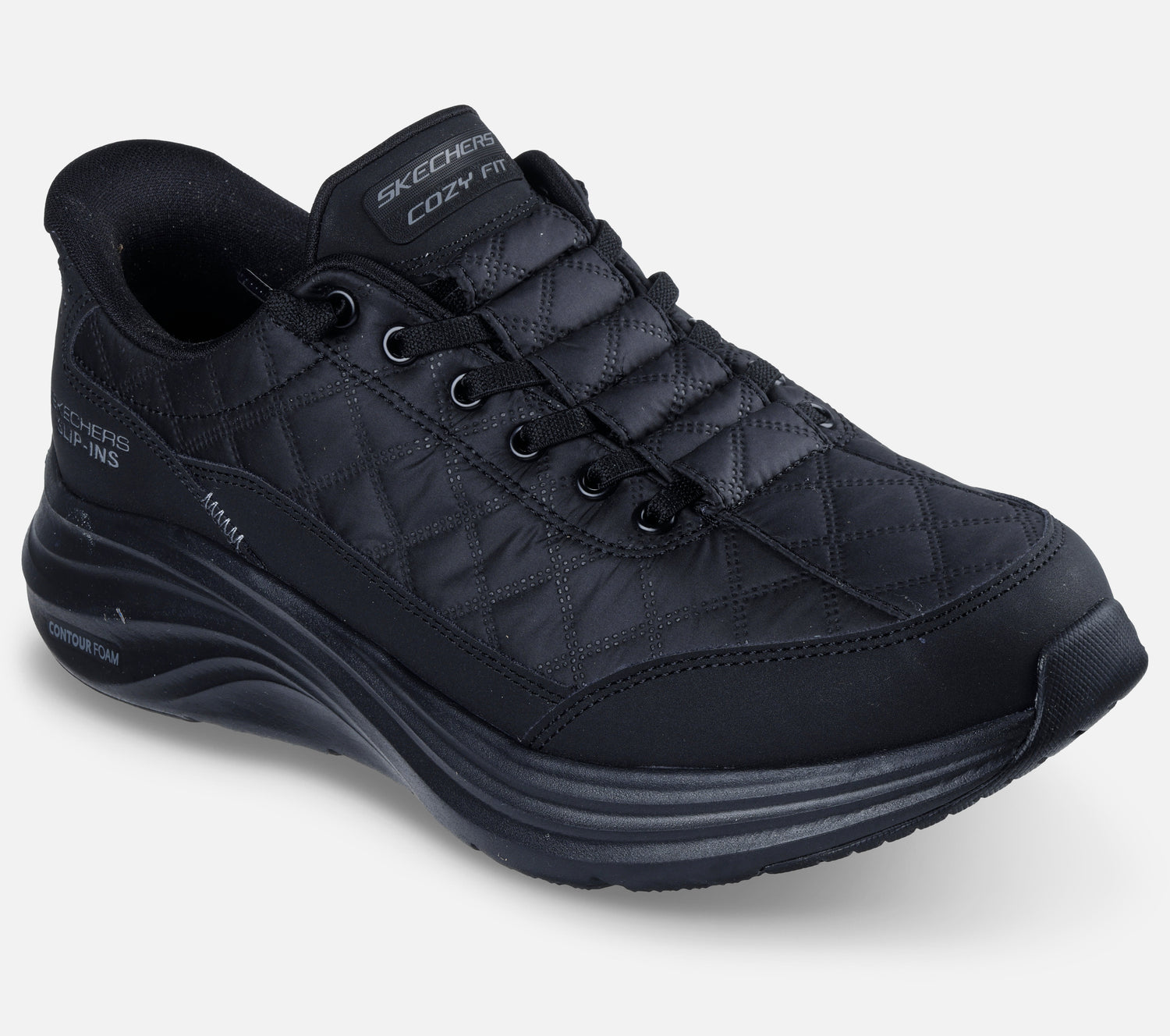 Wide Fit: Slip-ins: Contour Foam - Cozy Fit Shoe Skechers.se