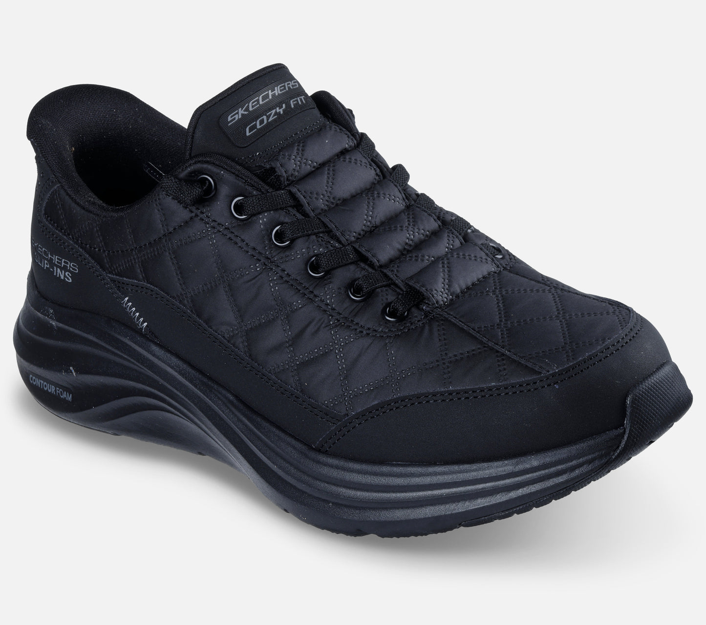 Wide Fit: Slip-ins: Contour Foam - Cozy Fit Shoe Skechers.se