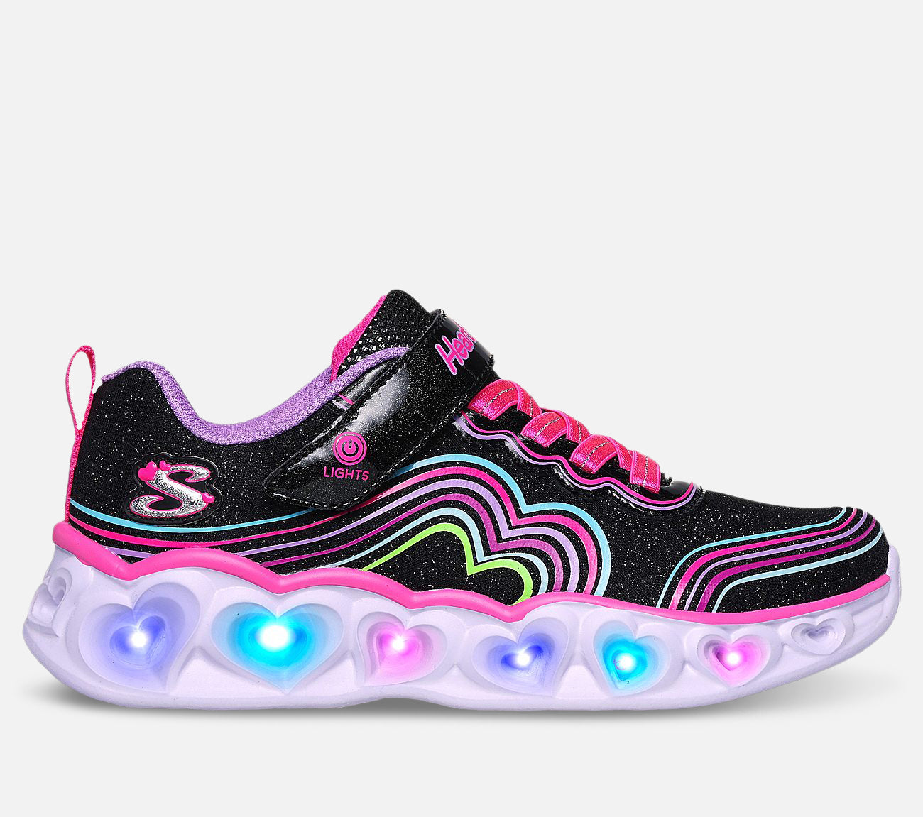 Heart Lights - Retro Hearts Shoe Skechers.se