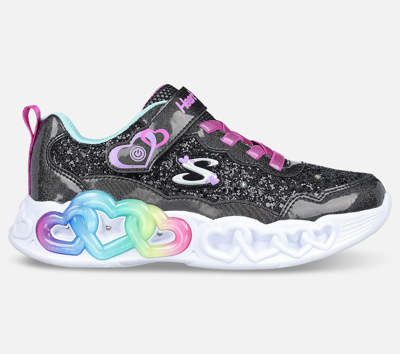 Infinite Heart Lights - Fresh Love Shoe Skechers.se