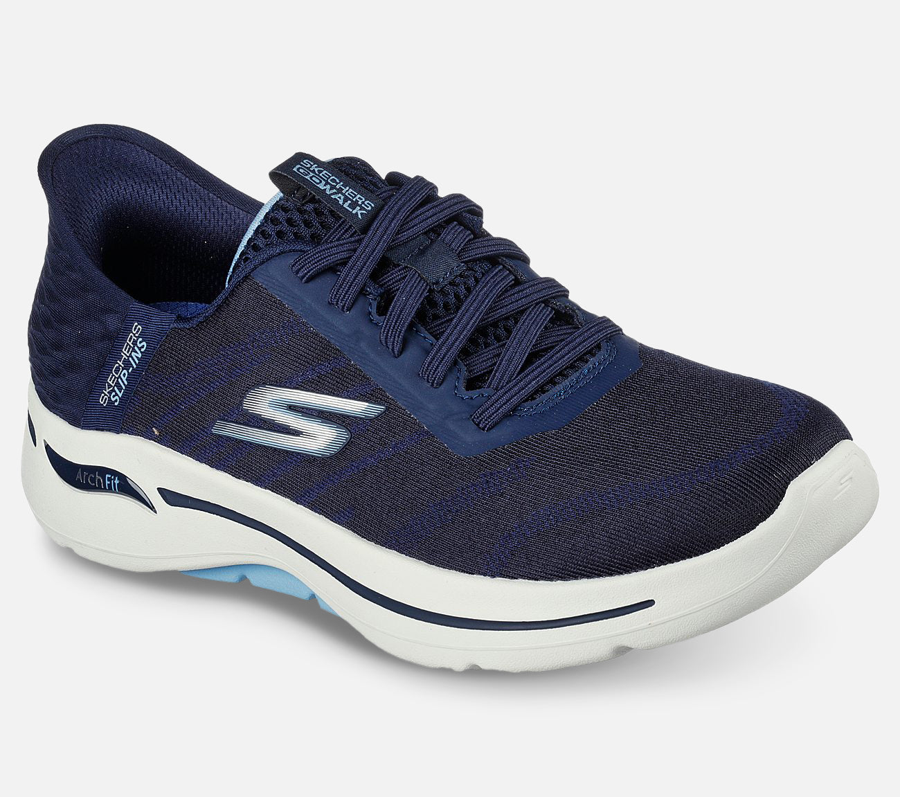 Slip-ins: GO WALK Arch Fit - Wavy Sky Shoe Skechers