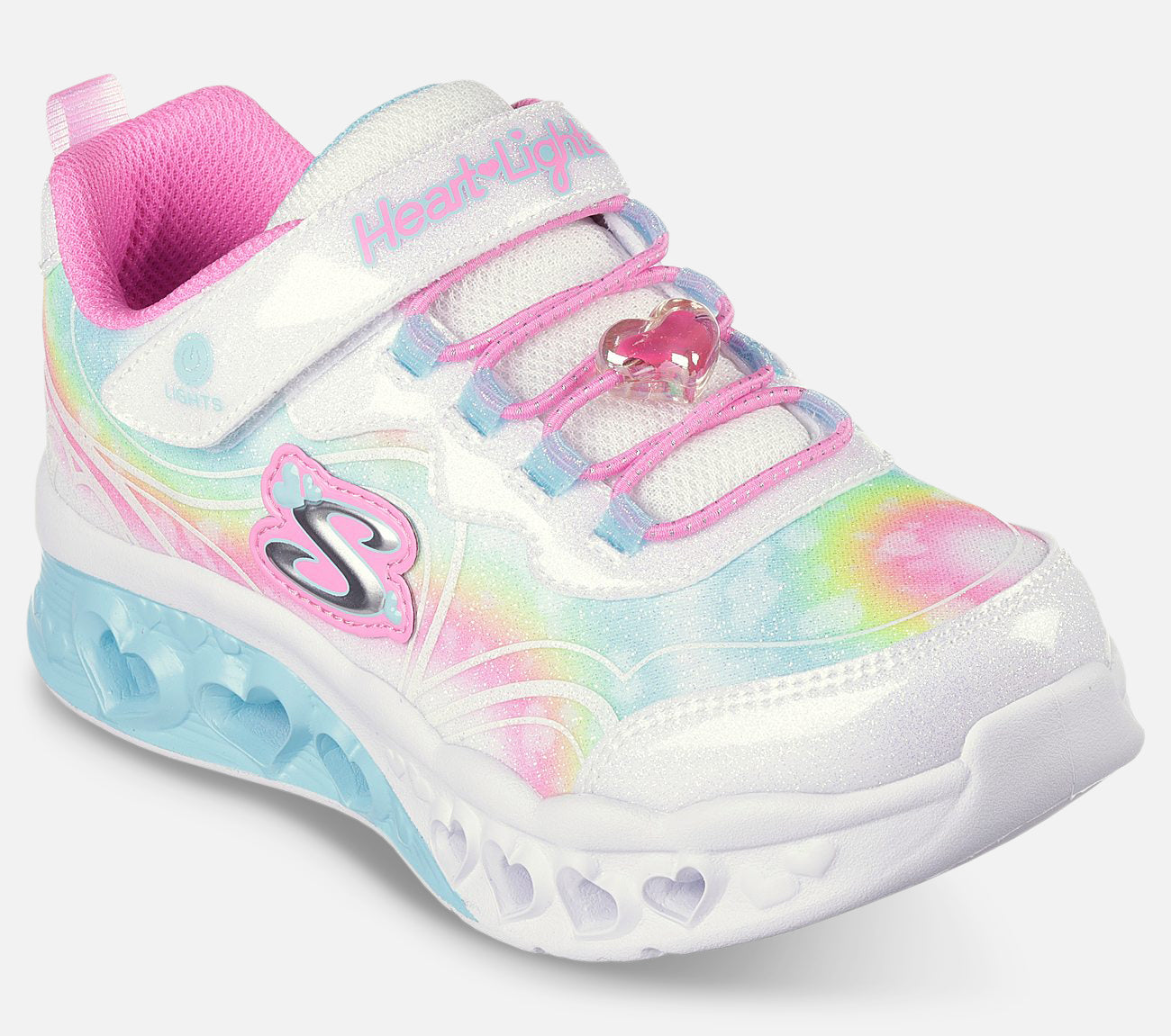 Flutter Heart Lights - Groovy Swirl Shoe Skechers