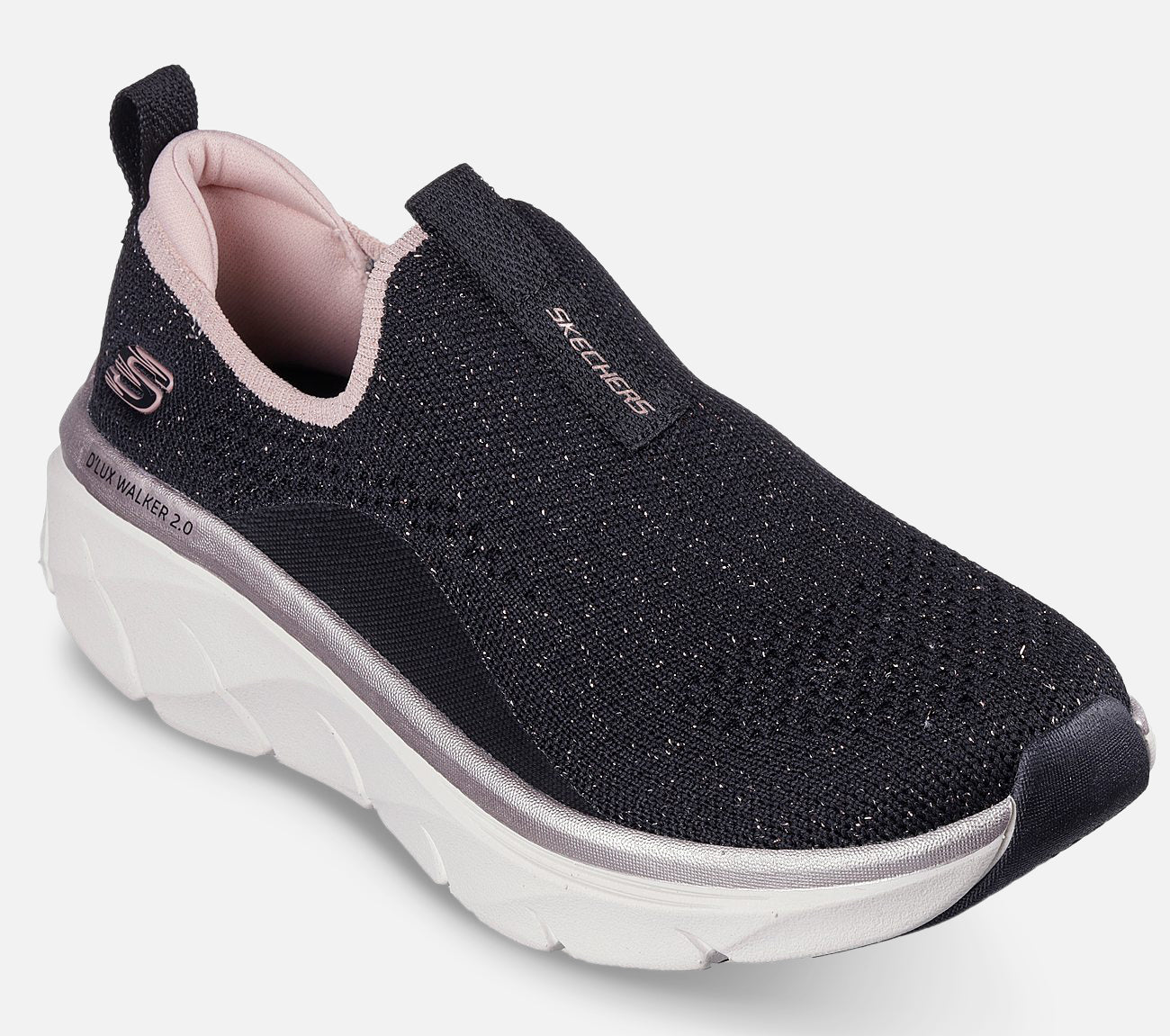 Relaxed Fit: D'Lux Walker 2.0 - Sparkle Forever Shoe Skechers.se