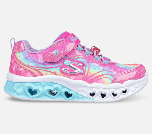 Flutter Heart Lights - Groovy Swirl Shoe Skechers