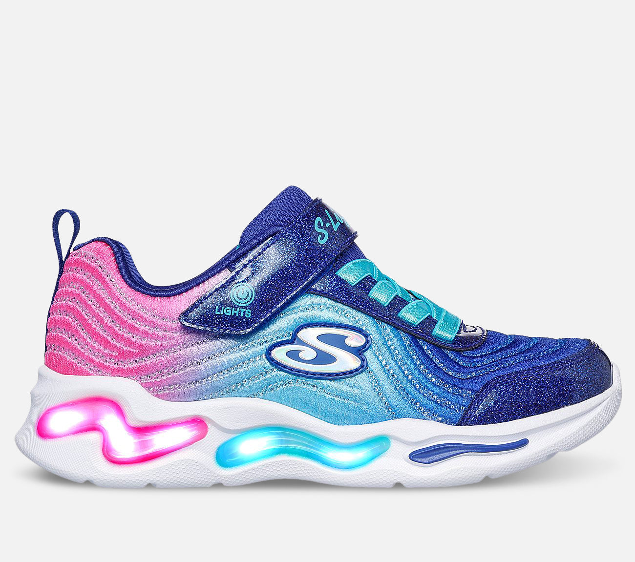 S-Lights: Wavy Beams - Ombre Express Shoe Skechers.se