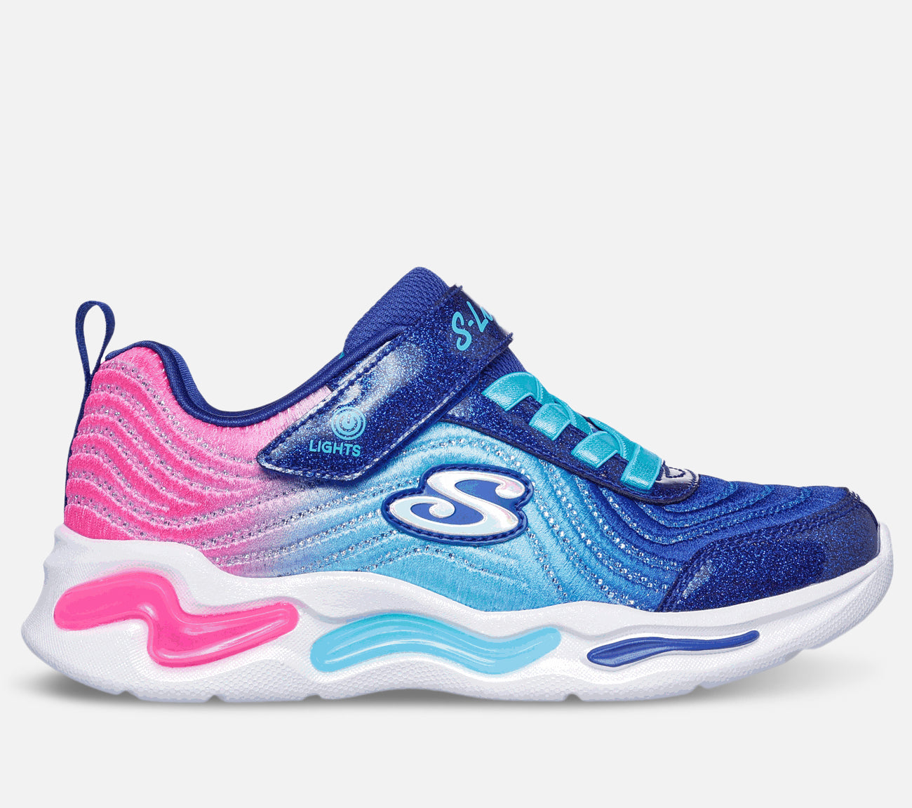 S-Lights: Wavy Beams - Ombre Express Shoe Skechers.se