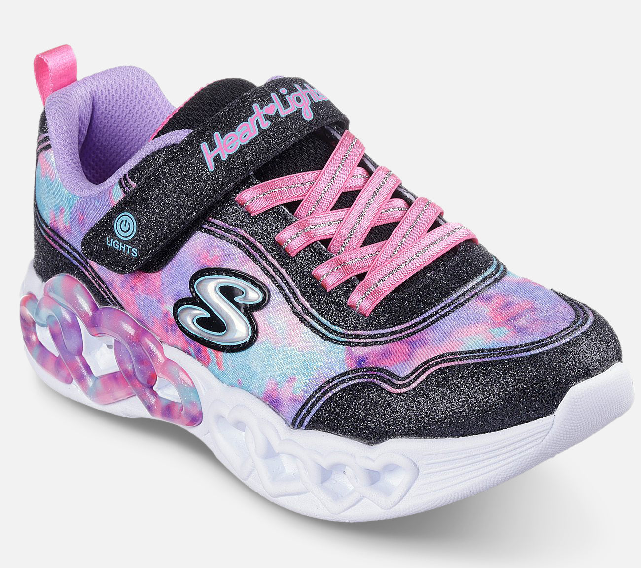 Infinite Heart Lights - Color Lovin Shoe Skechers.se