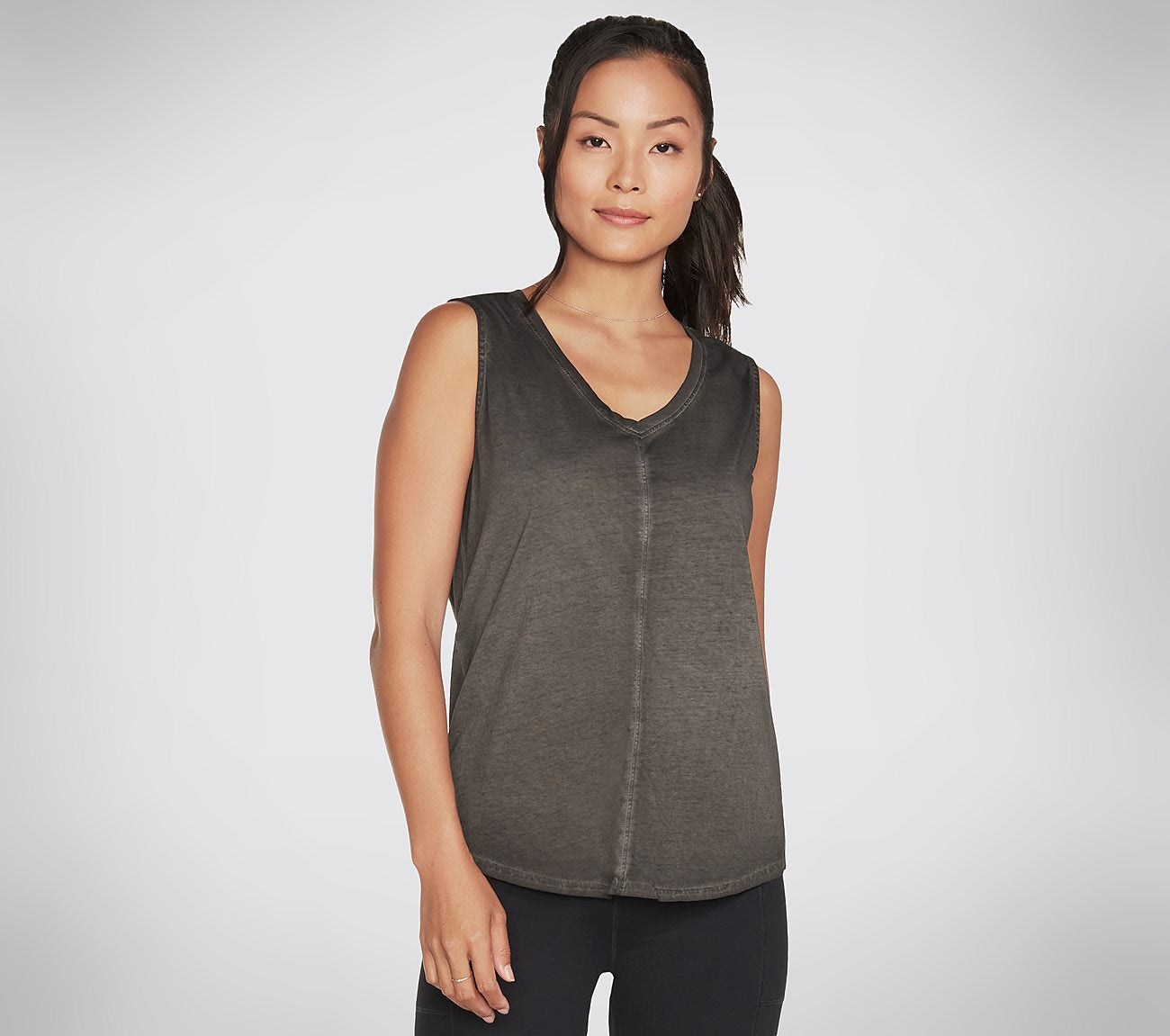 Diamond Wash Hatha V-neck Tank Clothes Skechers.se