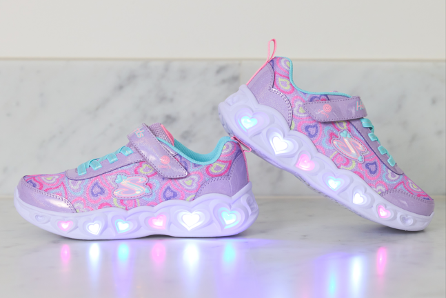 Blinkande skor för barn 