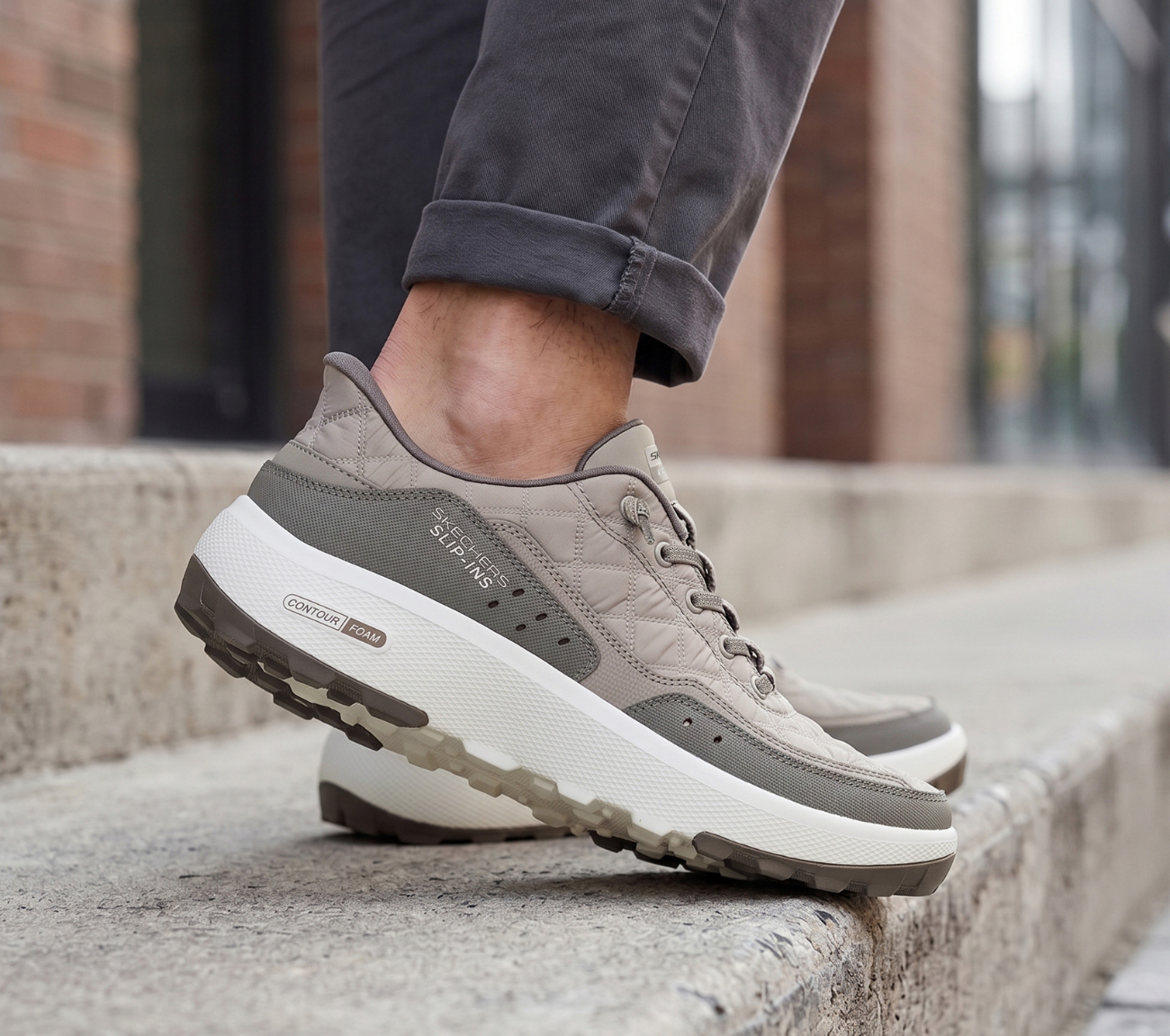 Relaxed Fit: Slip-ins: Urban Explore - Cozy Fit Shoe Skechers.se
