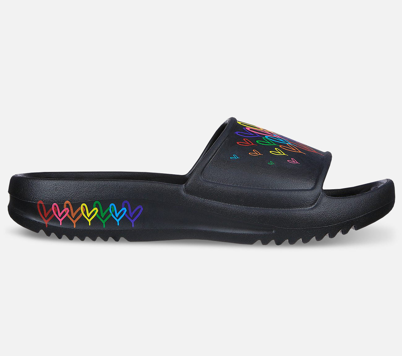 JGoldcrown: Foamies In Love With Love Sandal Skechers