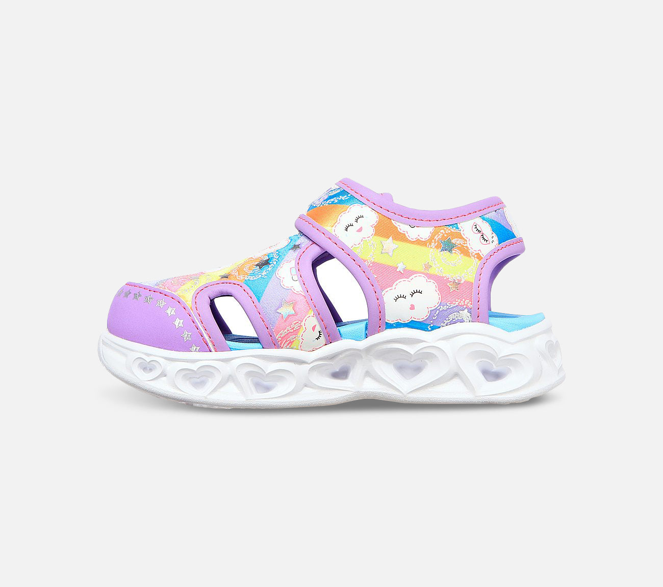 Heart Lights Sandals - Cutie Clouds Sandal Skechers