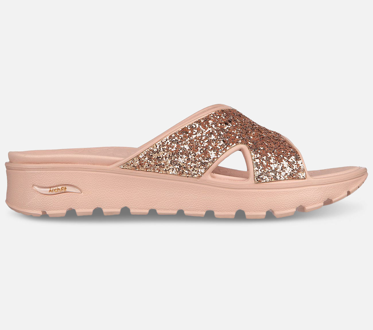 Foamies: Arch Fit Footsteps - Dazzled Girl Sandal Skechers