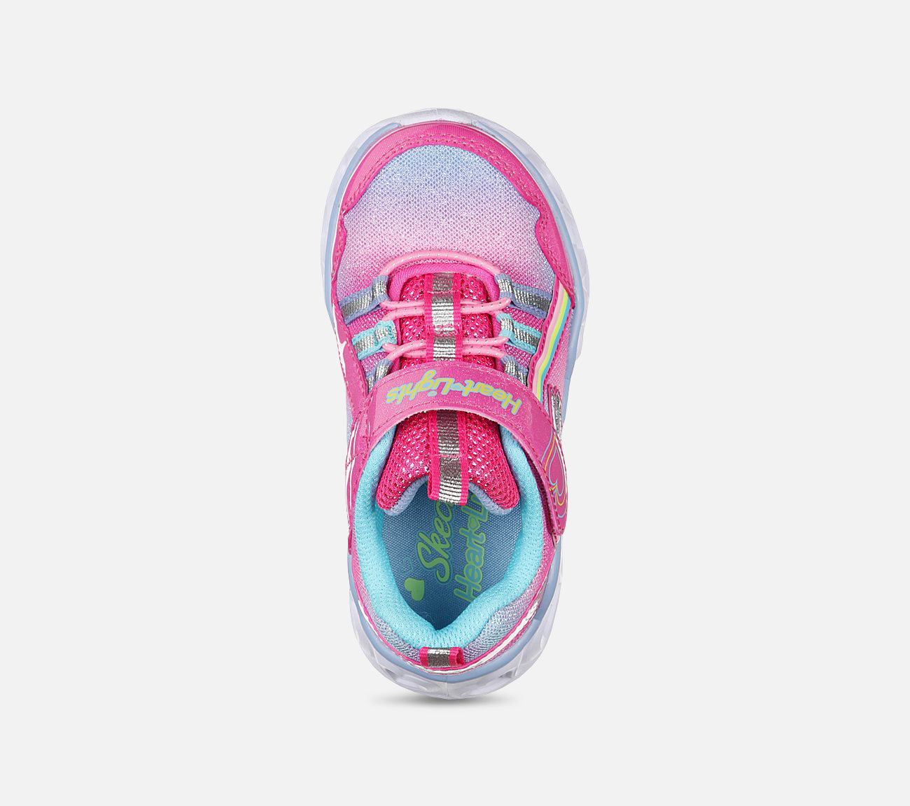 Hearts Lights - Rainbow Lux Shoe Skechers