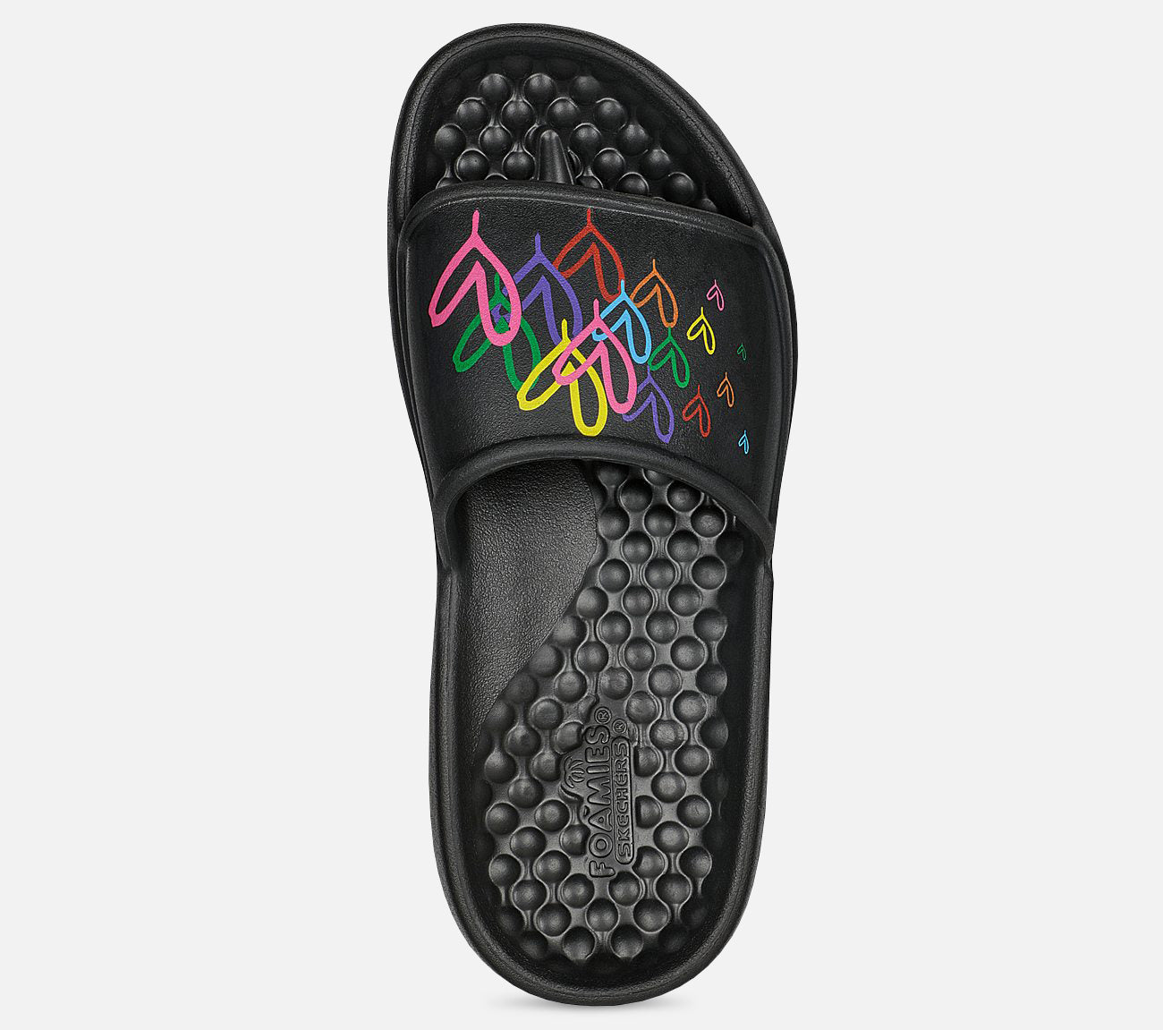 JGoldcrown: Foamies In Love With Love Sandal Skechers