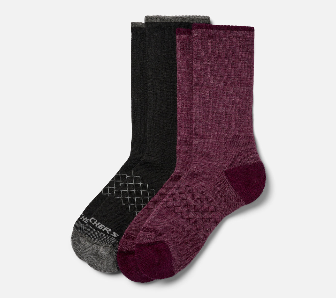 2-pack ullstrumpor Sock Skechers