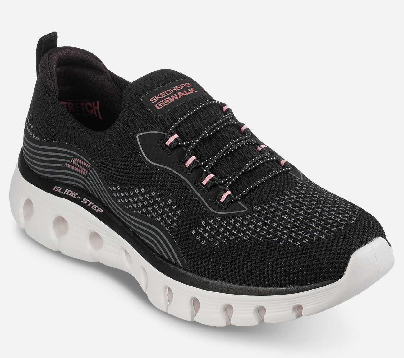 GO WALK Glide-Step Flex - Silver Spirit Shoe Skechers