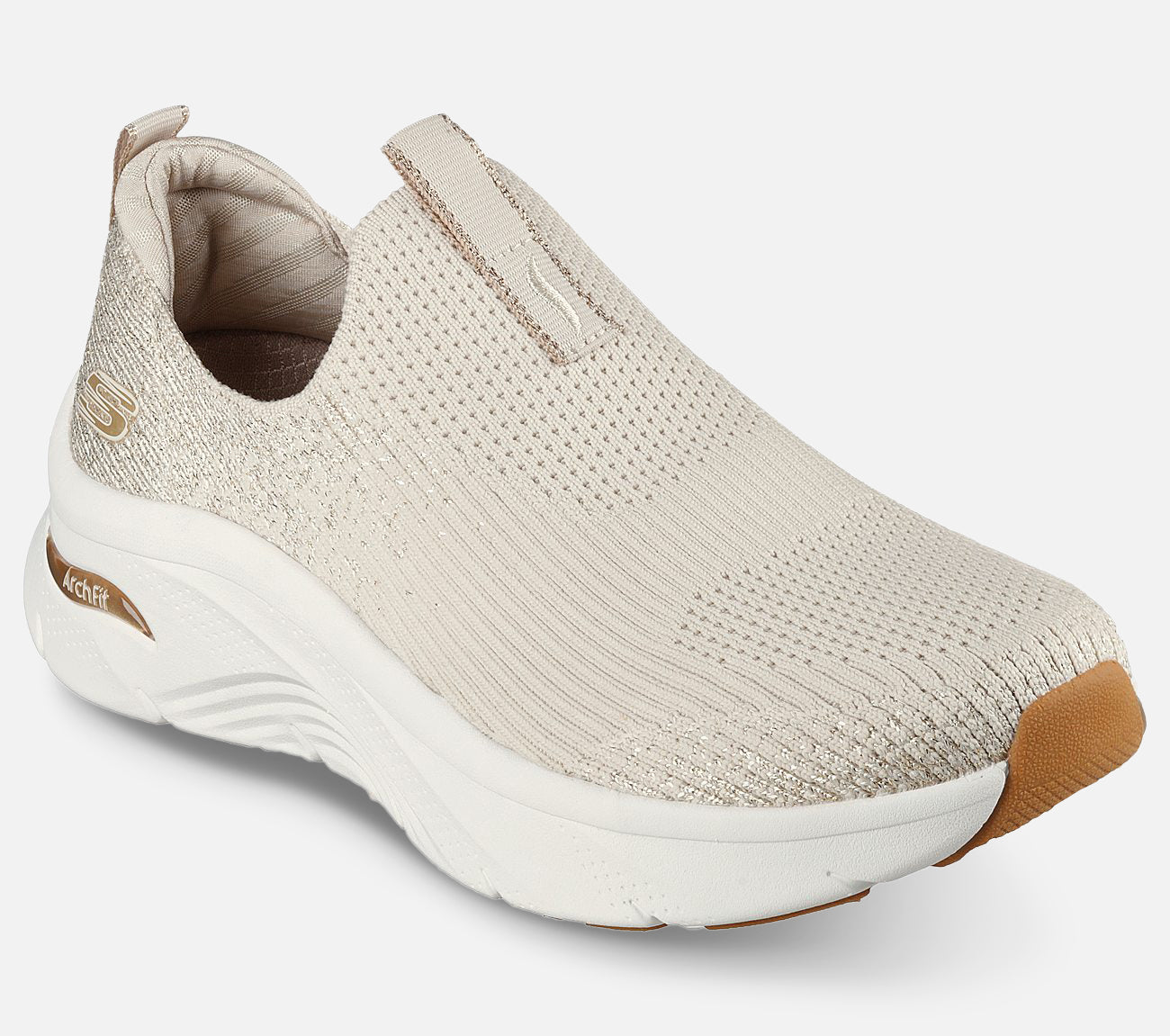 Relaxed Fit: Arch Fit D'Lux - Glimmer Dust Shoe Skechers