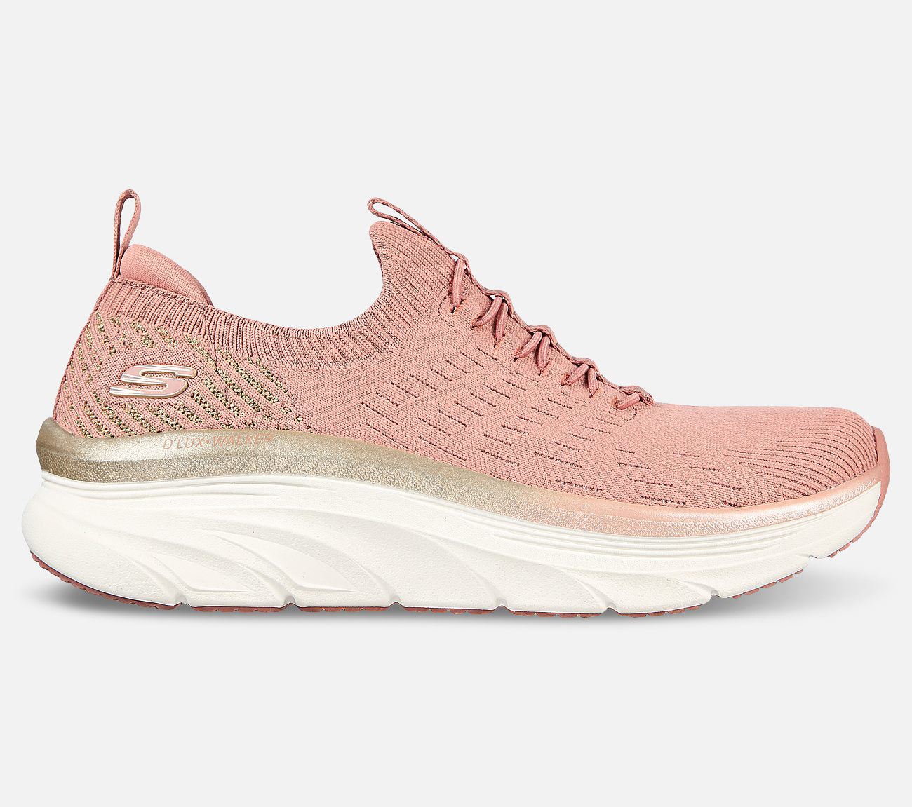 Relaxed Fit D'Lux Walker - Let It Glow Shoe Skechers