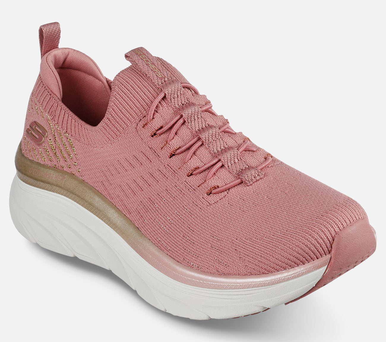 Relaxed Fit D'Lux Walker - Let It Glow Shoe Skechers