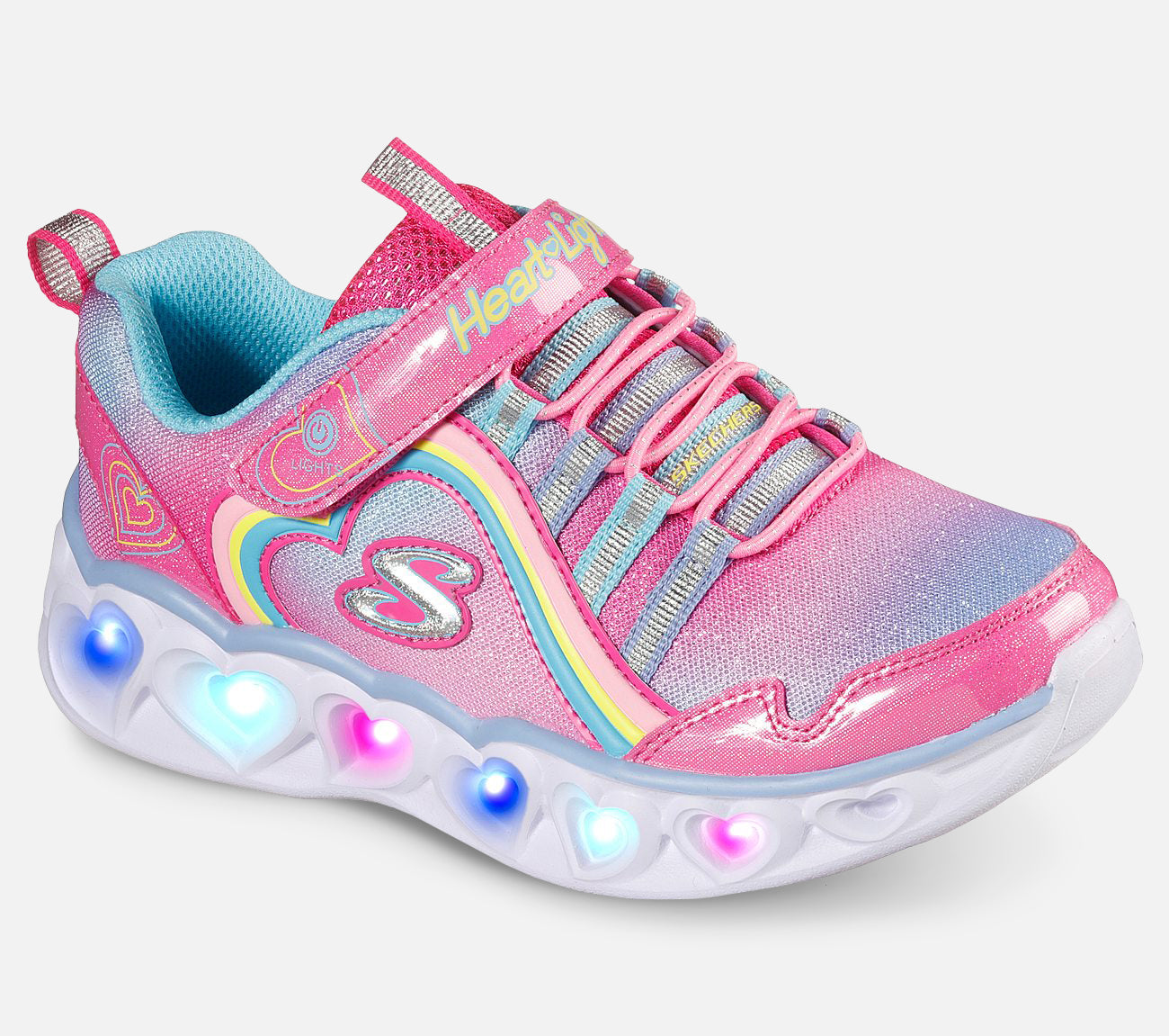 Heart Lights - Rainbow Lux Shoe Skechers